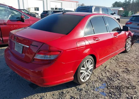 2009 Mercedes-Benz C 300 Luxury 4Matic/Sport 4Matic from USA, damaged, VIN WDDGF81X99F230837